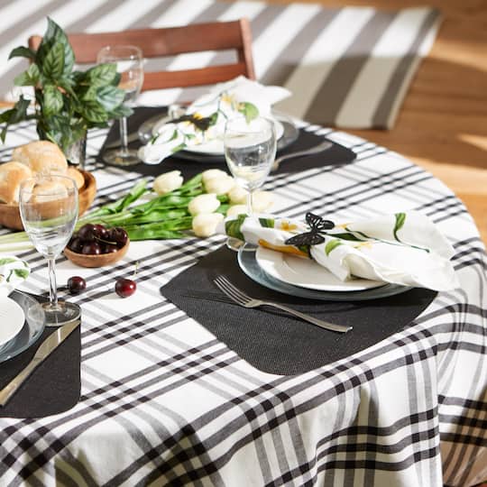 DII® Solid Wedge Vinyl Table Placemats